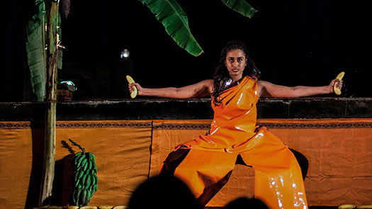 Isuru Perera. Venuri Perera performing Kesel Maduwa at Colomboscope Festival 2015