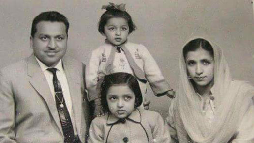 Family photo, courtesy Anjum Malik