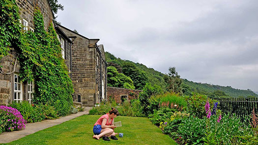 The Designer as Writer/The Writer as Designer at the Arvon Foundation, Lumb Bank, Heptonstall. Photography by Ralph Mills.