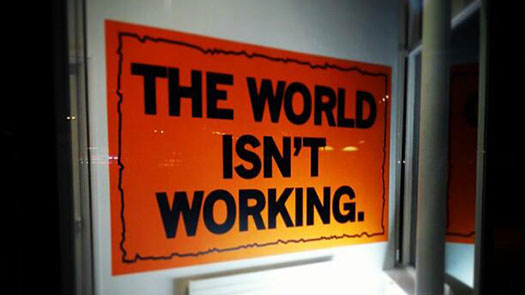 Mark Titchner: The World Isn't Working