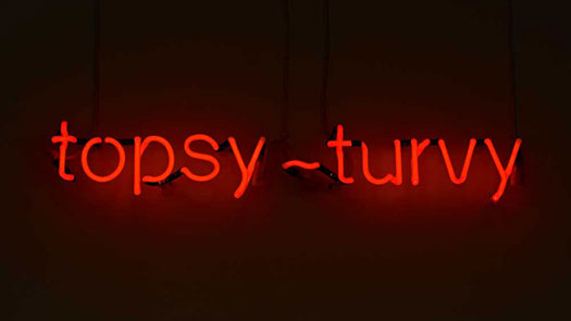 Peter Liversidge: Topsy Turvy (2010)